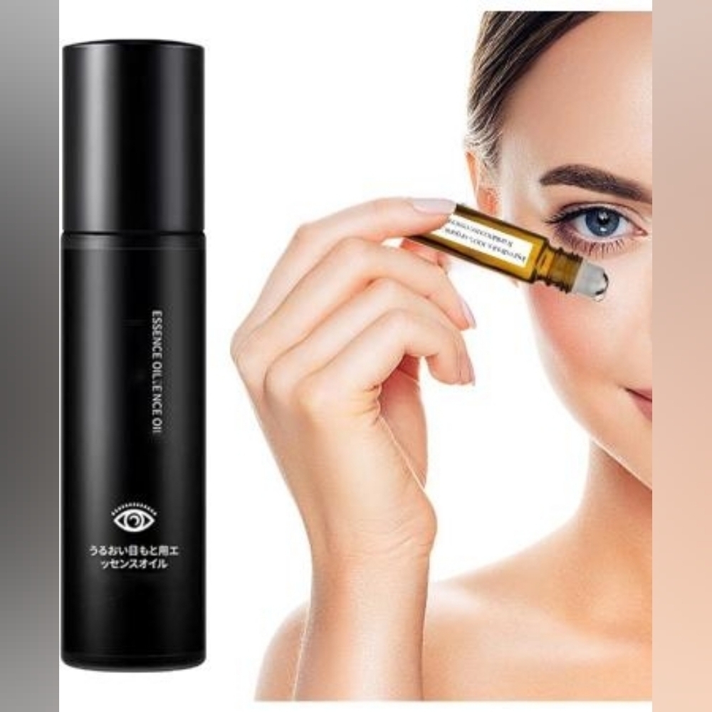 Organic Black Essence Oil Face Undereye Serum Castor Oil Korean Skincare New